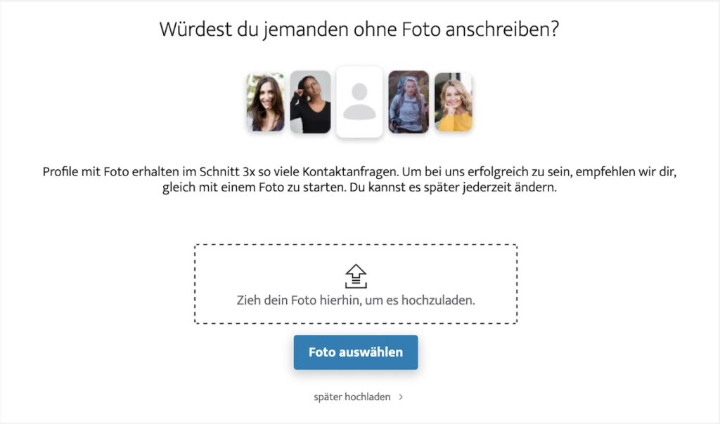 Elitepartner Profil erstellen